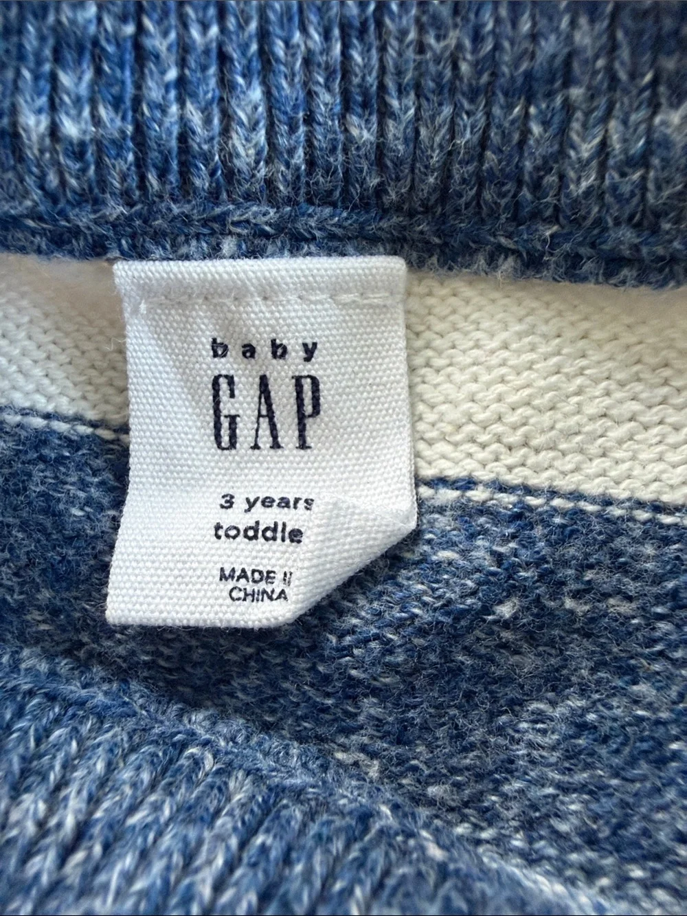 NWOT GAP Striped Crewneck Sweater
